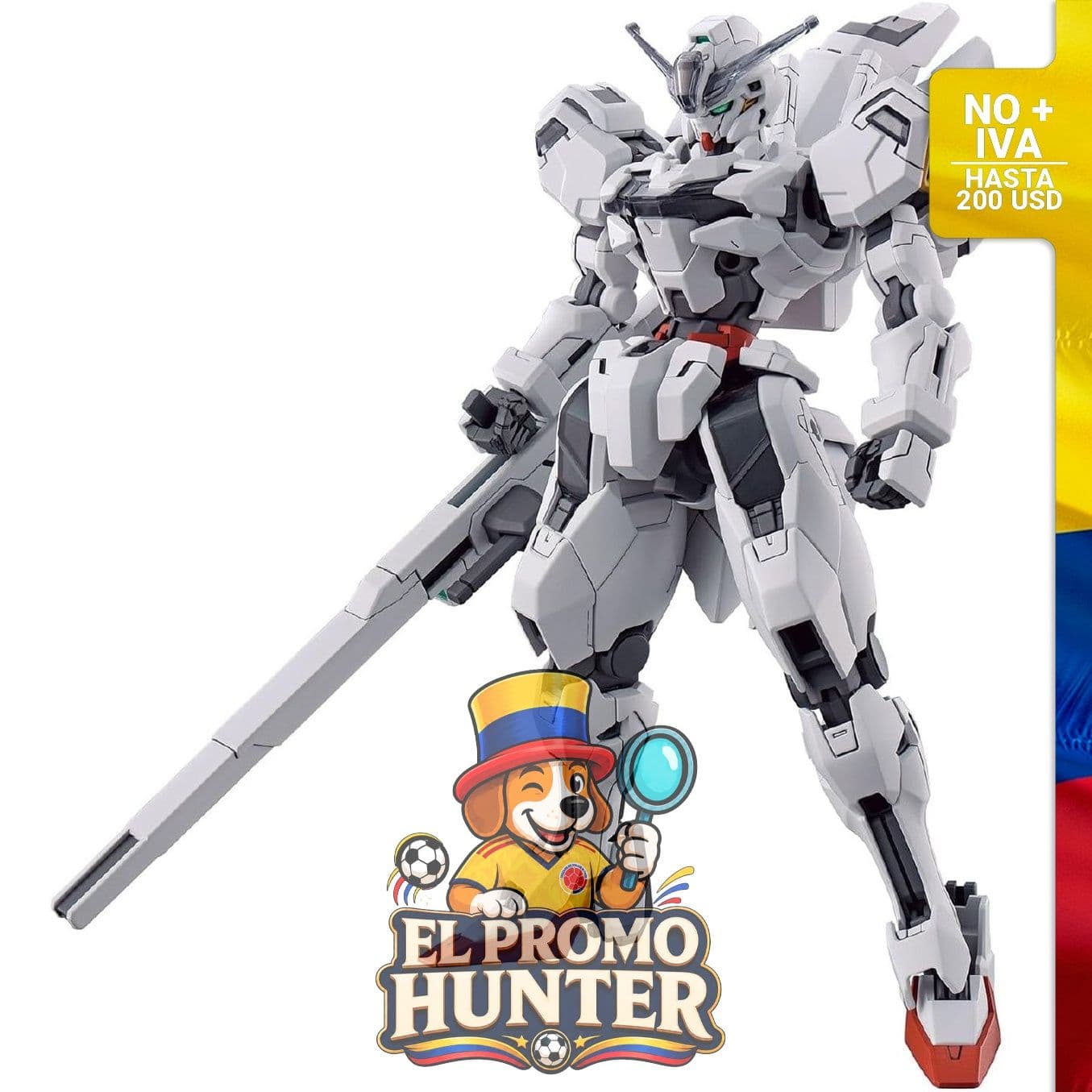 Bandai Hobby - Mobile Suit Gundam: The Witch from Mercury - #26 Gundam Calibarn, modelo a escala 1/144.