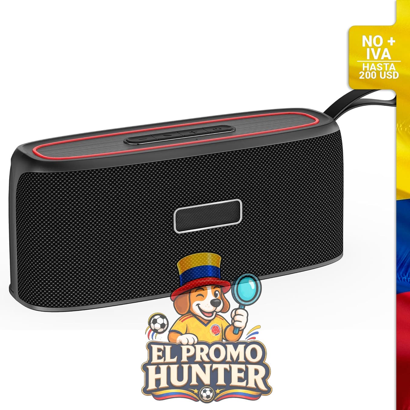 Altavoz Bluetooth Oraolo, 30 W, impermeable IPX6, reproducción de 17 horas, inalámbrico.