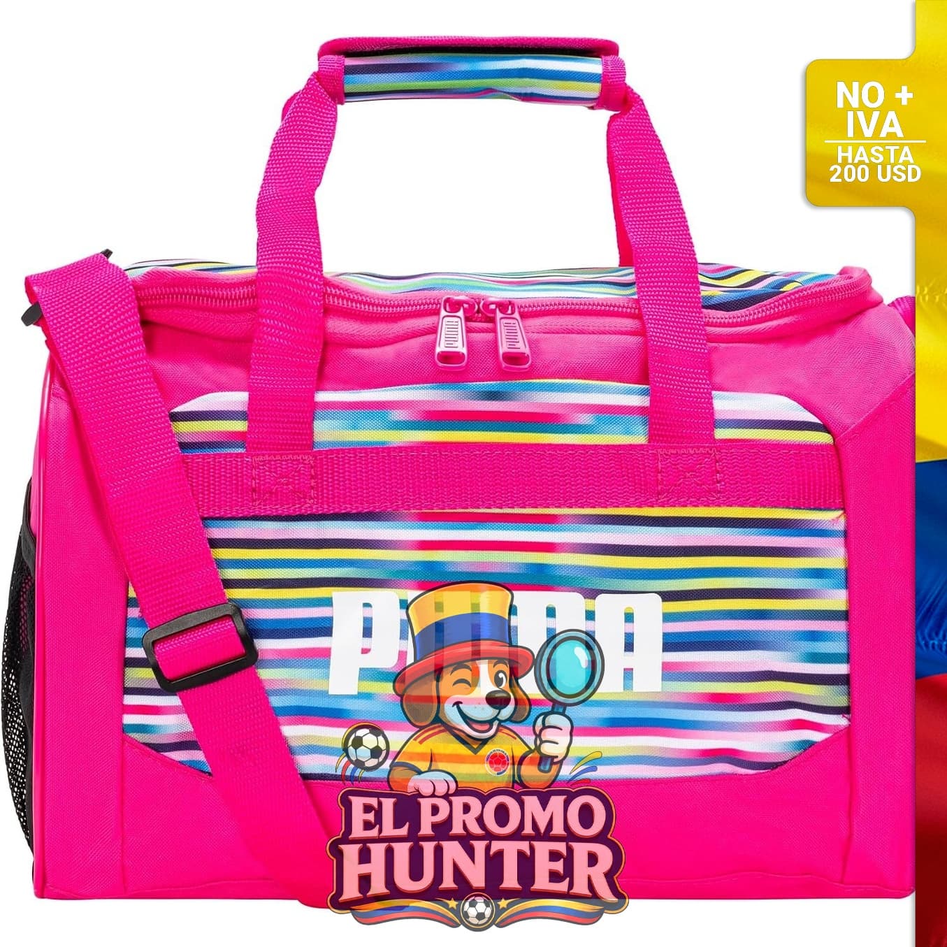Bolsa de lona Evercat Transformation para niños de PUMA.