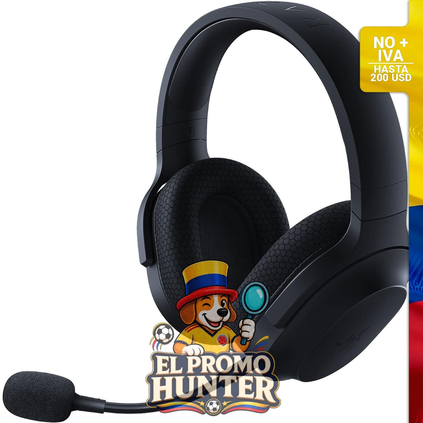 Auriculares inalámbricos Razer Barracuda X para juegos y móviles, compatibles con PC, PlayStation, Switch 2, Android e iOS.