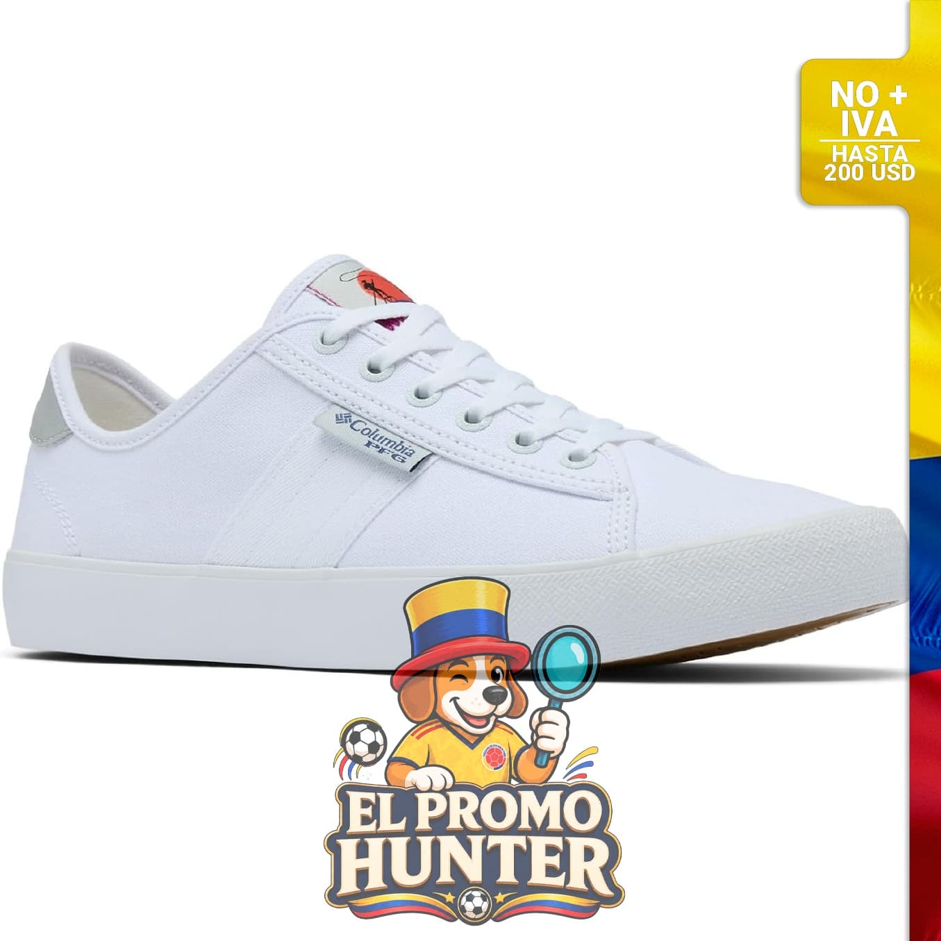 Tenis Columbia PFG Bonefish Flats para hombre, diseñado para actividades acuáticas.