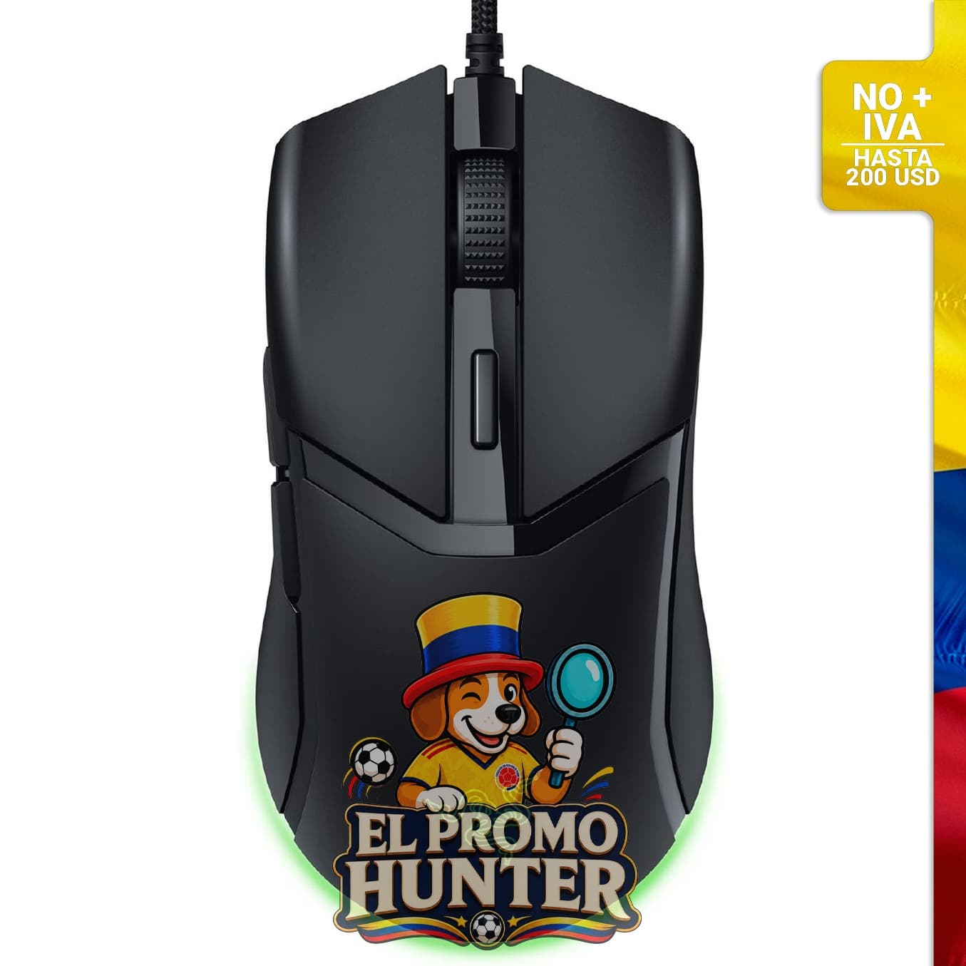 Ratón Razer Cobra con cable para juegos, 58 g, interruptores ópticos Gen-3, sensor óptico de 8500 DPI, pies de PTFE.