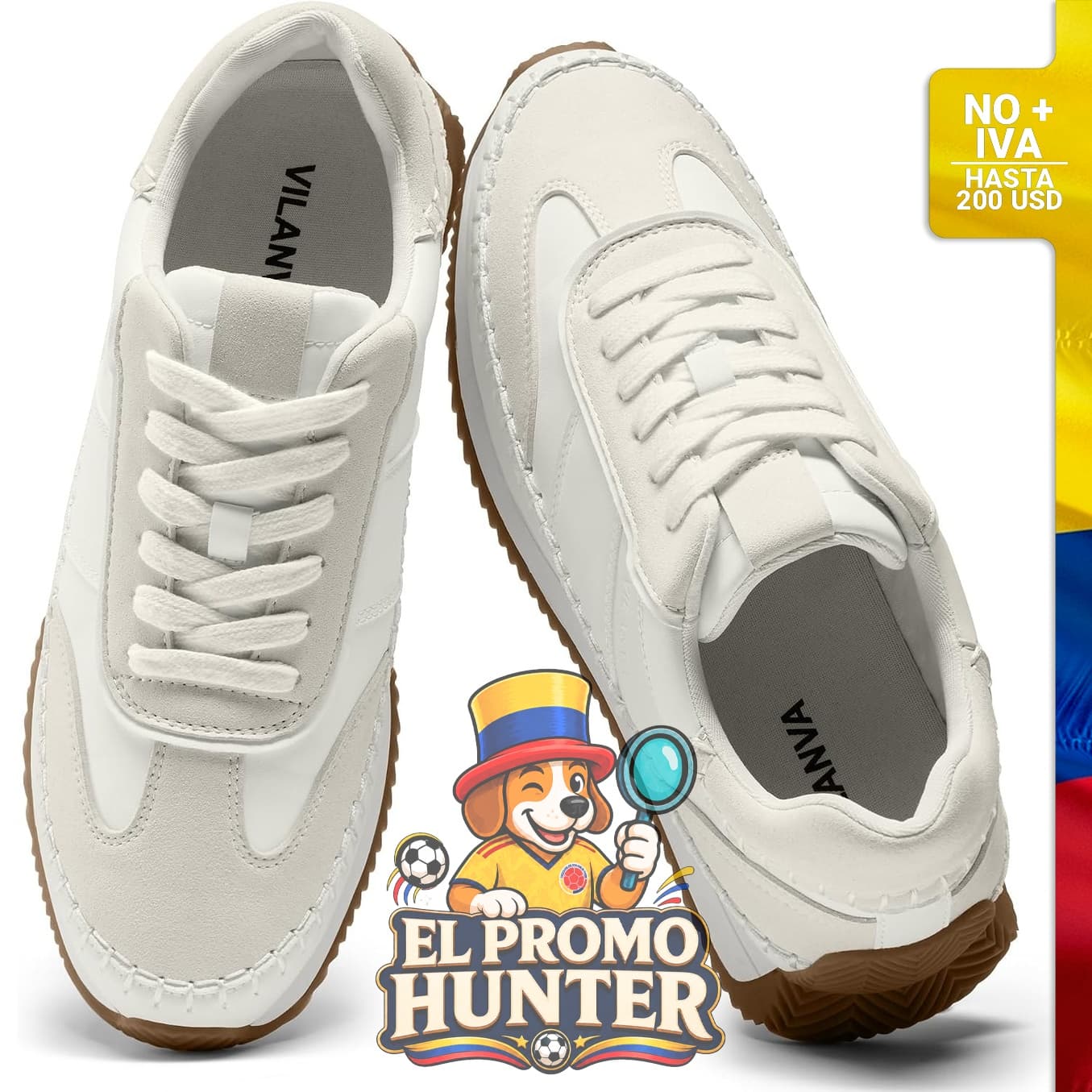 Tenis retro para mujer, antideslizantes.