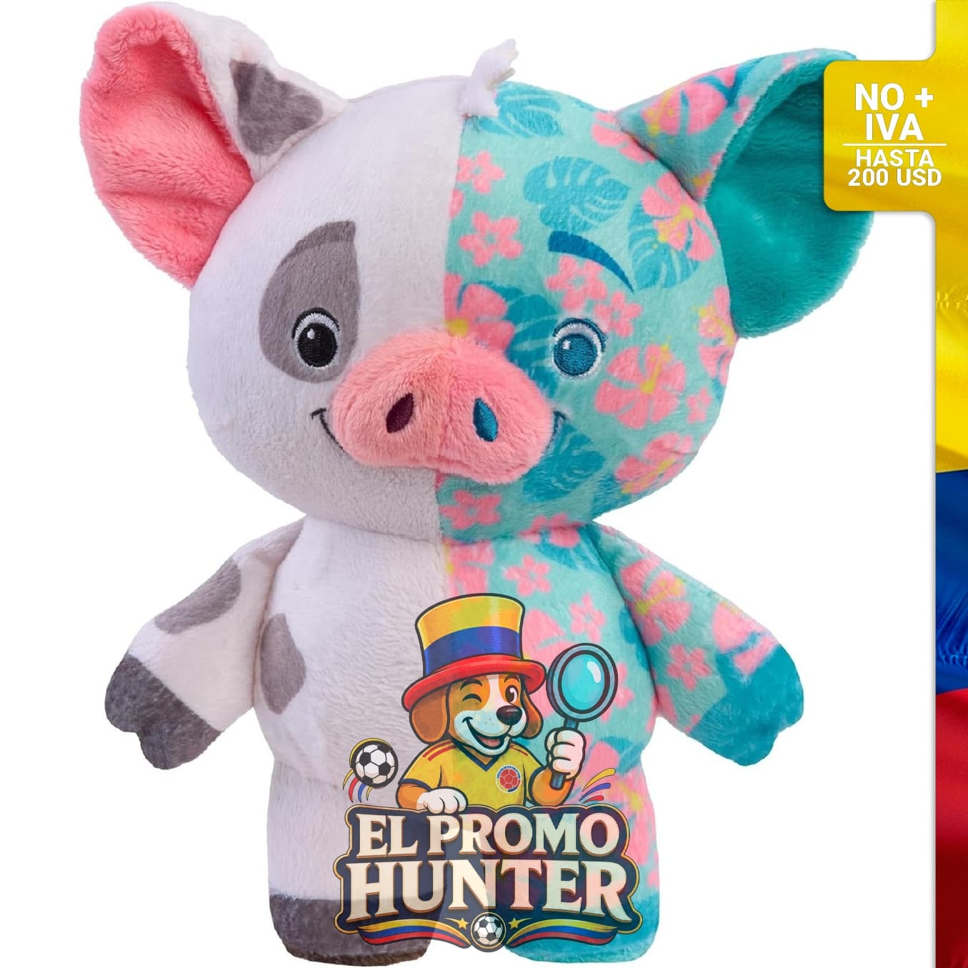 Juguete coleccionable de peluche Disney Pua Remix'd.