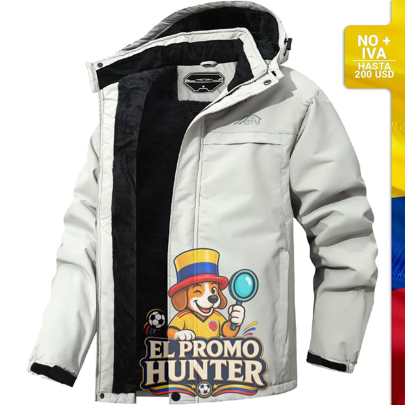 Chaqueta de esquí impermeable para hombre.
