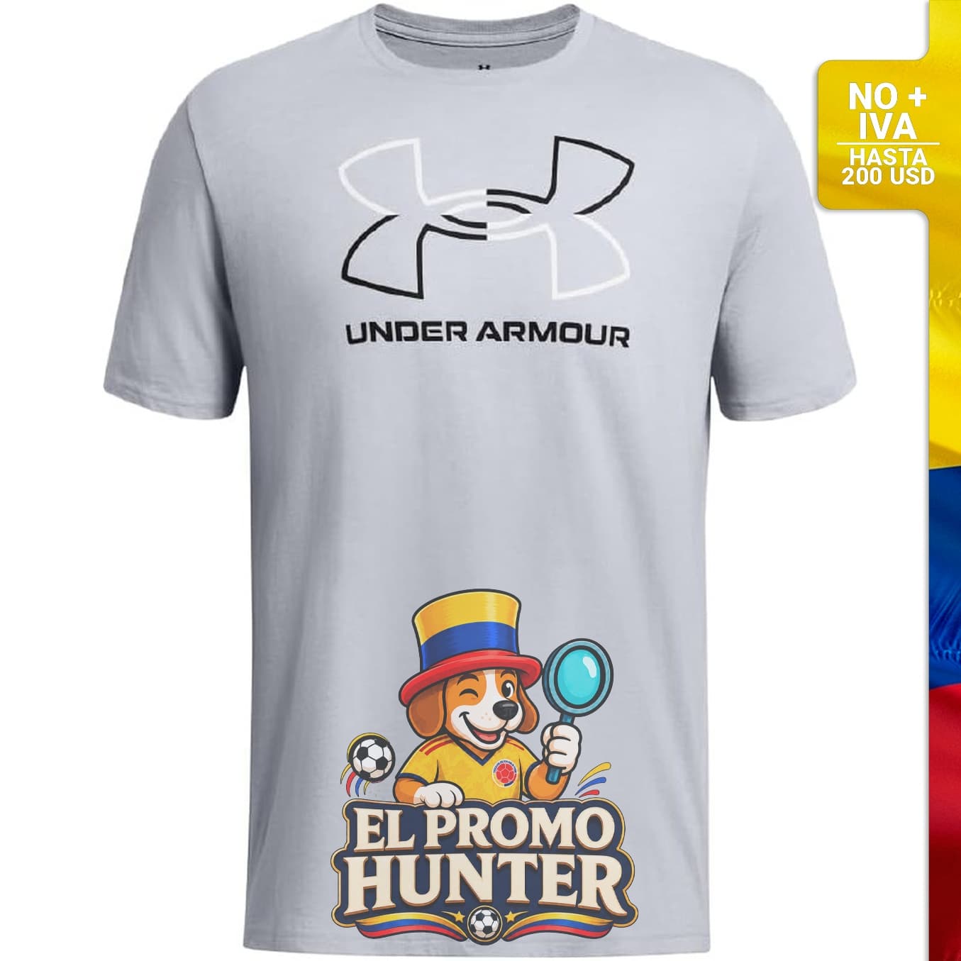 Camisa Under Armour para hombre, fabricada en material técnico, diseño de manga corta.