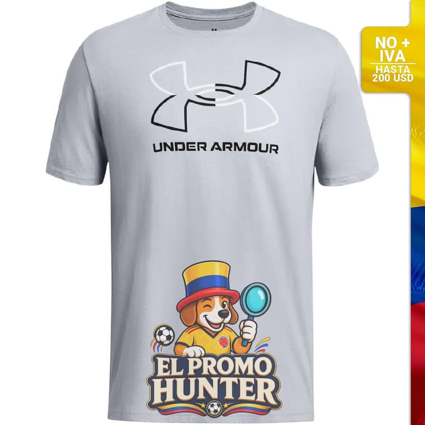 Camisa Under Armour para hombre, fabricada en material técnico, diseño de manga corta.