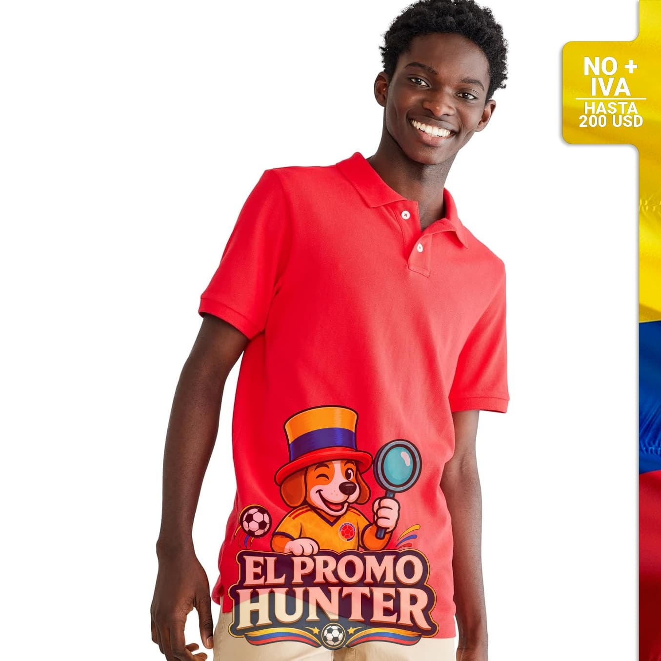 Camisa tipo polo Aero Uniform para hombre, fabricada en material de poliéster.