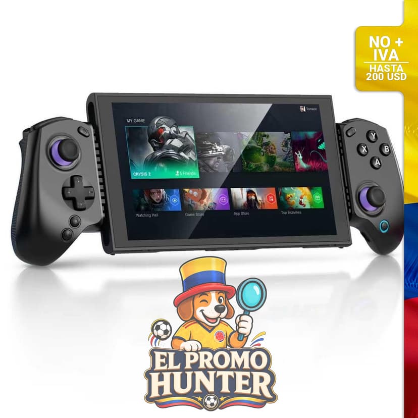 Controlador de juegos móvil Bluetooth abxylute S8 para Switch, iPhone, iPad y dispositivos Android.