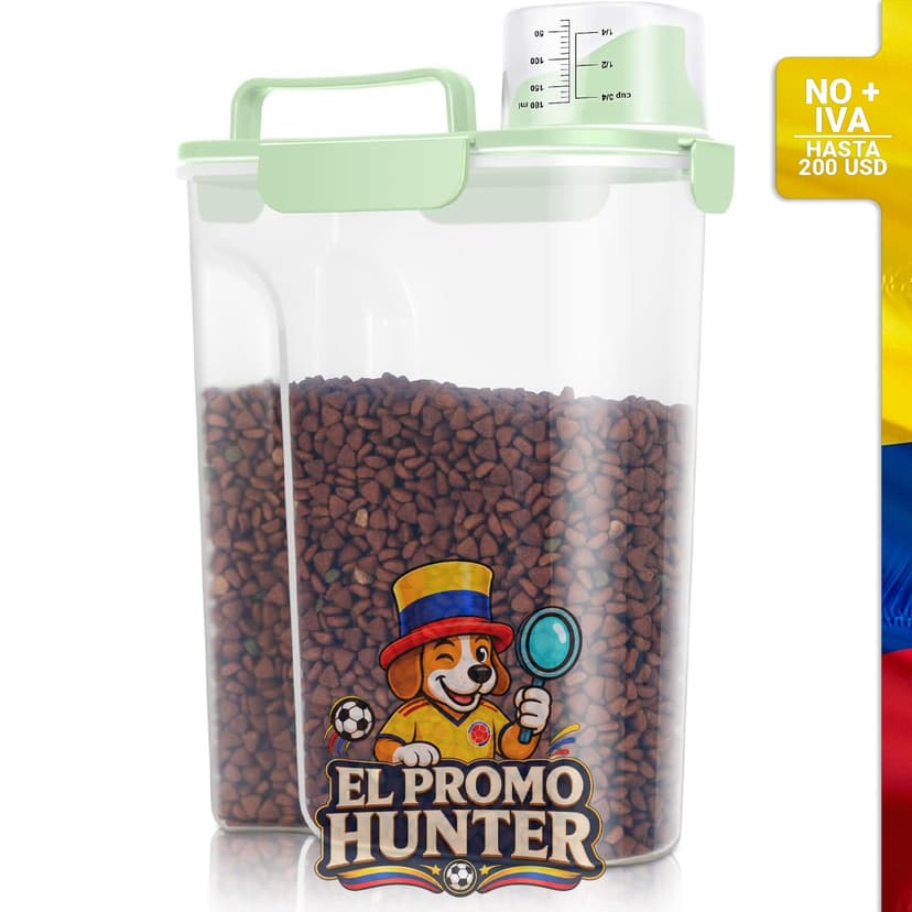 Contenedor hermético para mascotas de 5.7 L.