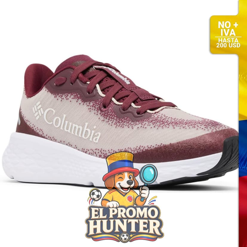 Zapatos Columbia Peso Pluma de Konos.
