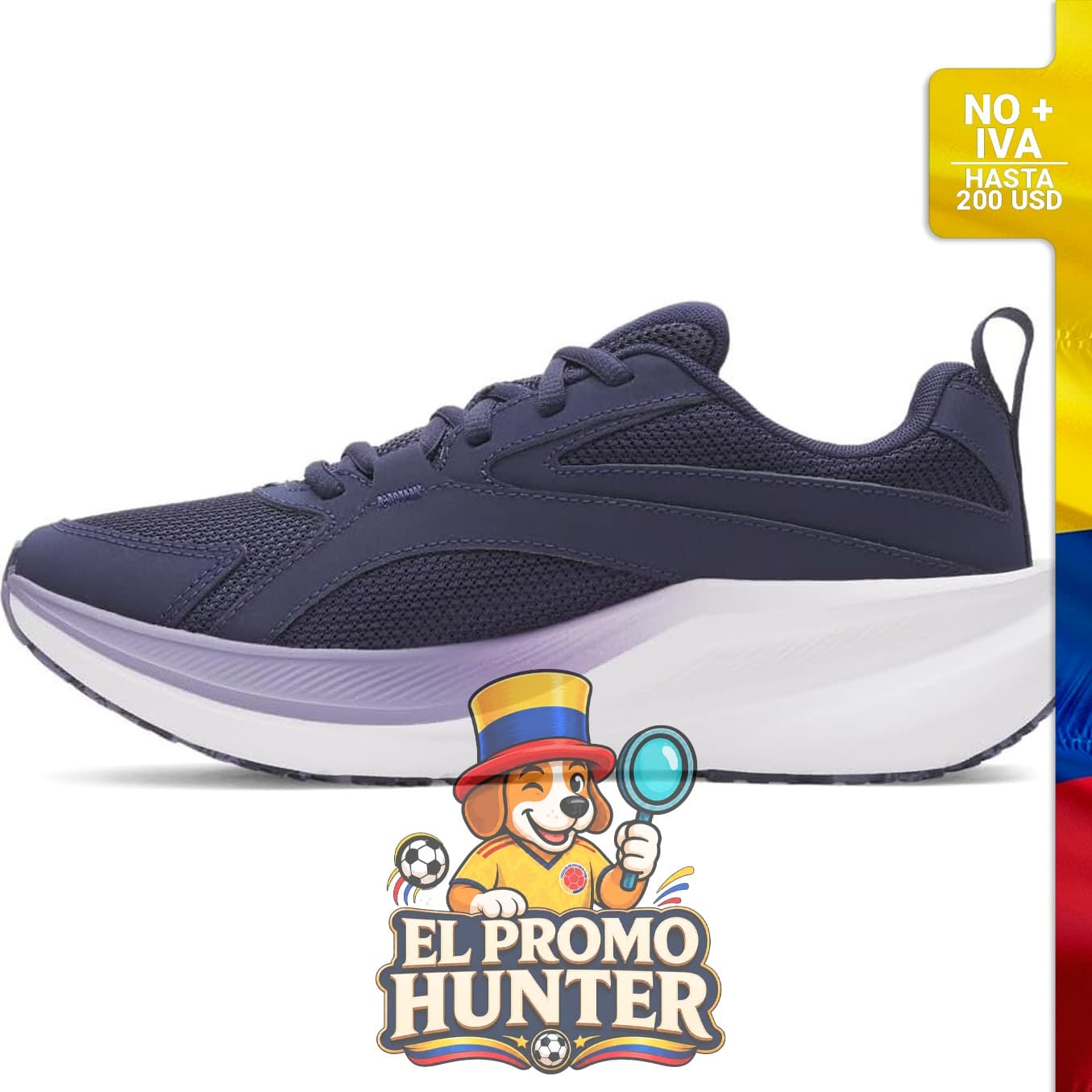 Zapatillas de correr Under Armour Charged Assert 11 para mujer, con tecnología de amortiguación.