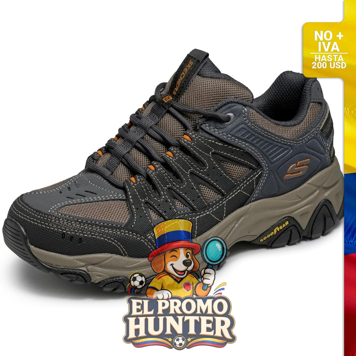 Zapatillas Skechers M. Fit 2.0 para hombre, diseño deportivo.