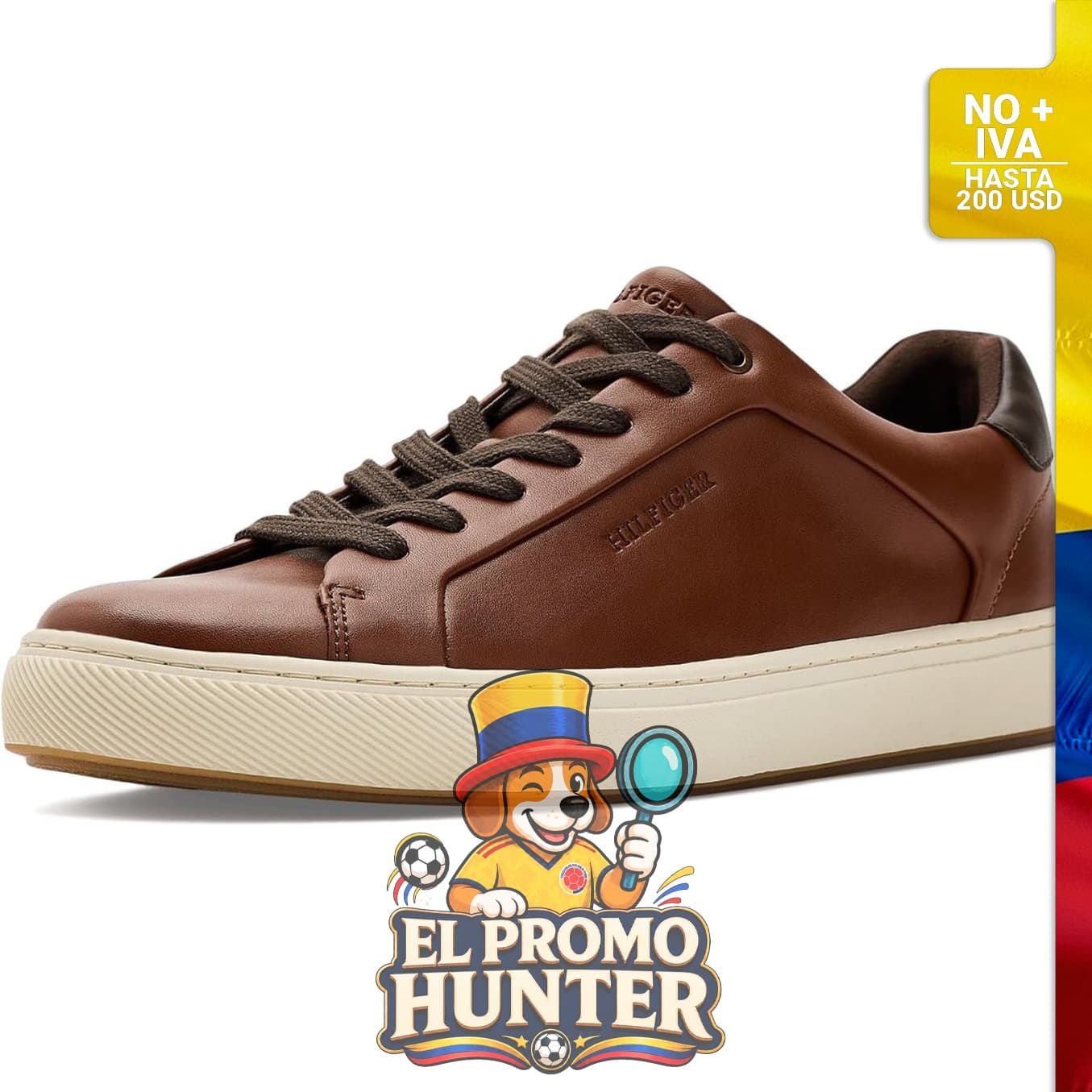 Zapatillas Tommy Hilfiger Idris para hombre, diseño moderno y material sintético.