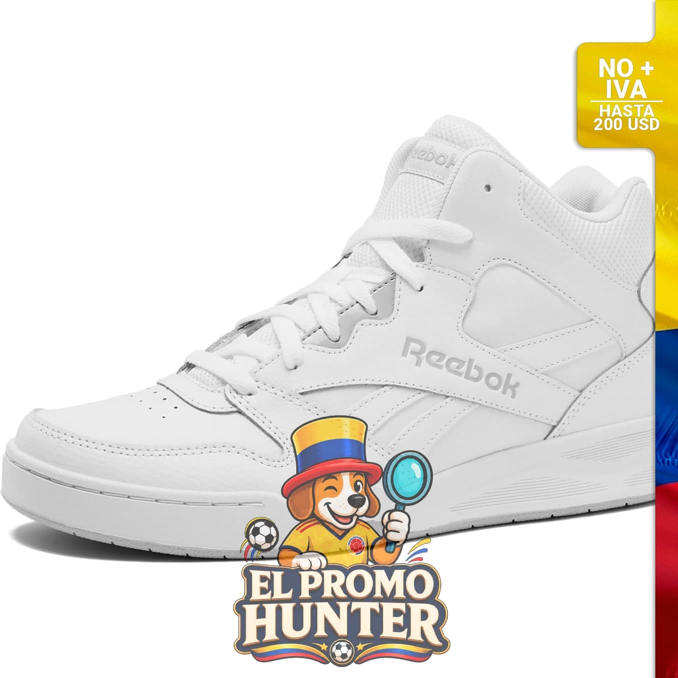 Zapatillas deportivas Reebok Royal BB4500 Hi2 para hombre, tipo botín.
