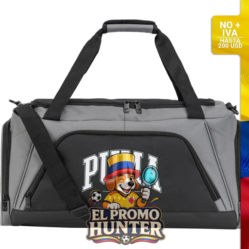 Bolsa de deporte PUMA unisex Accelerator con correa removible y bolsillo para zapatos.