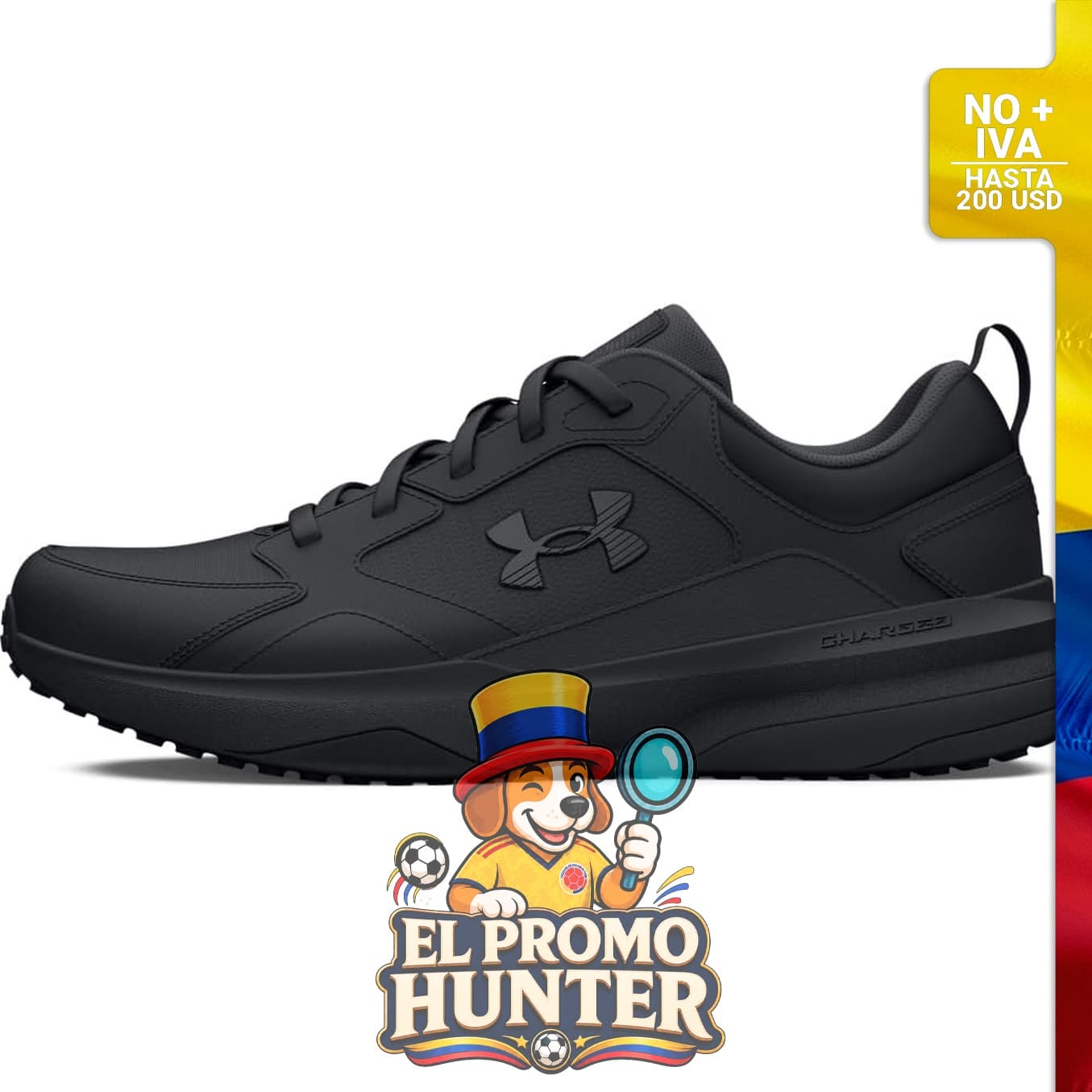 Zapatos Under Armour Charged Edge para hombre, diseñados para ofrecer soporte y comodidad.