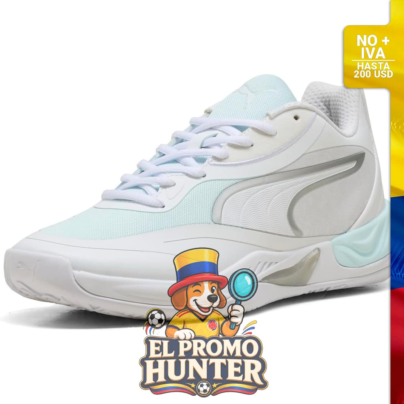 Zapatillas de baloncesto PUMA All-pro Nitro Skybreak para hombre.