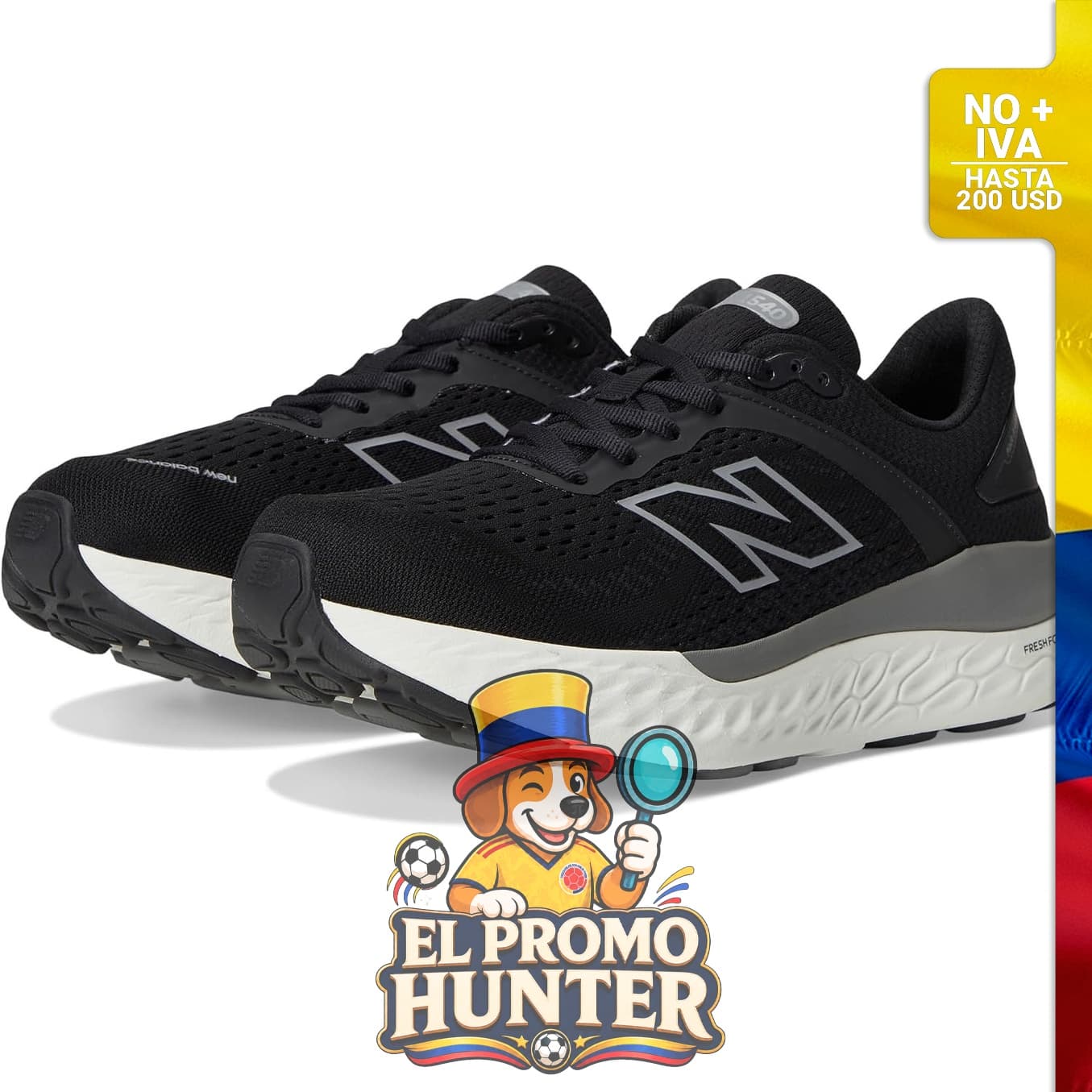 Zapatillas New Balance Fresh Foam X 1540 V4 para hombre, talla 9.