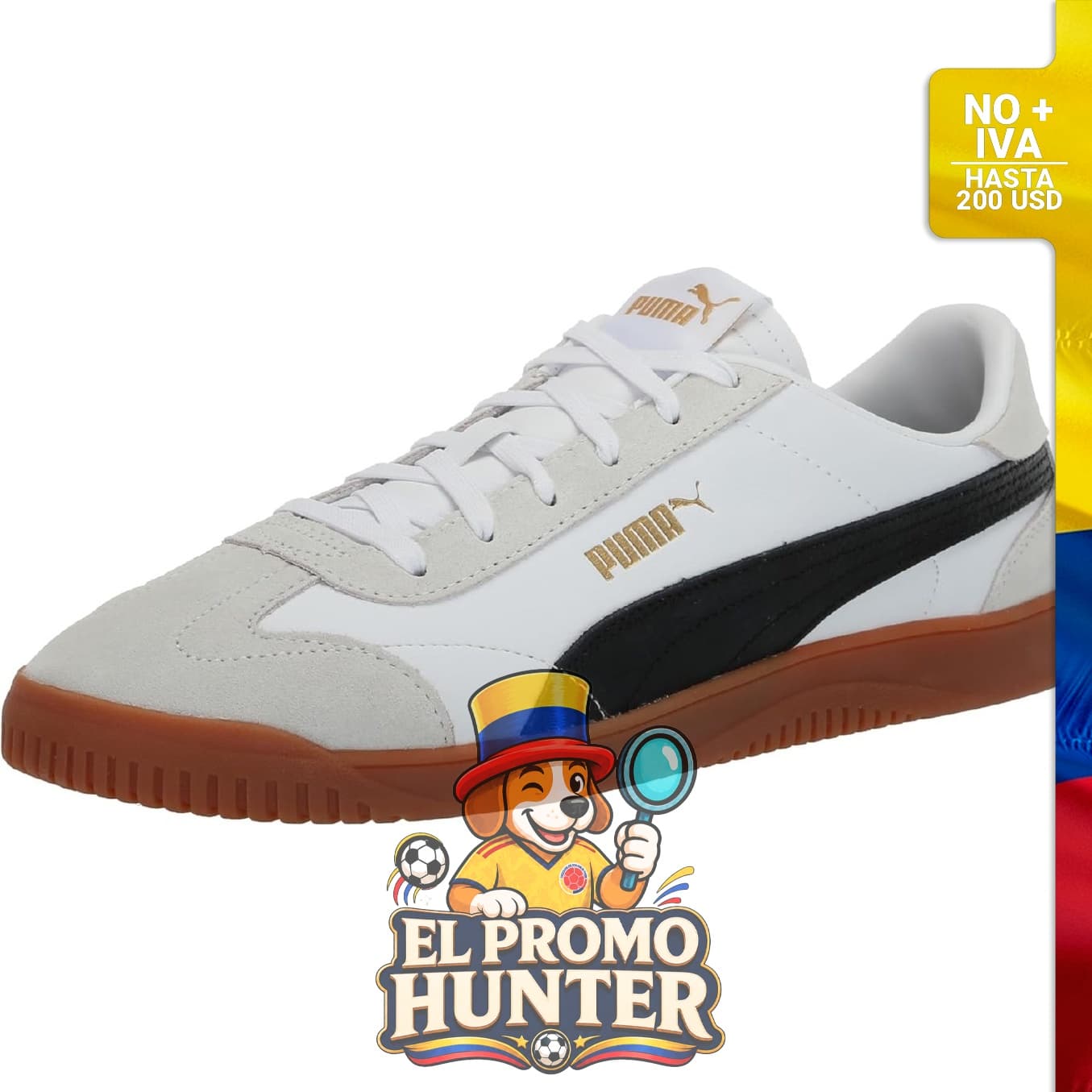 Zapatillas Puma Club para hombre, talla 10.