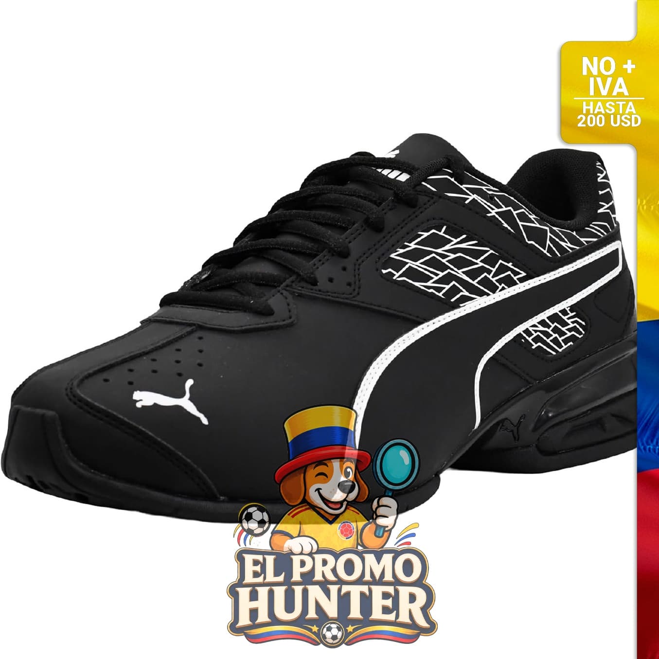 Tenis de entrenamiento PUMA Tazon 6 Fracture FM para hombre, talla 9.