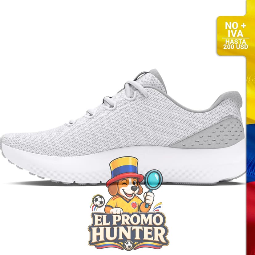 Tenis Under Armour Charged Surge 4 para hombre, talla 9.