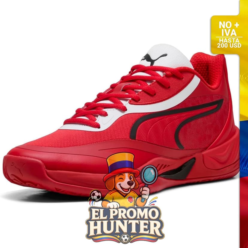 Zapatillas de baloncesto PUMA All-pro Nitro Skybreak para hombre, talla 9.