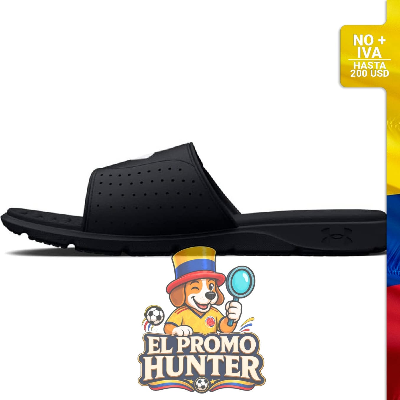 Sandalias Ignite Pro Slide para hombre de Under Armour.
