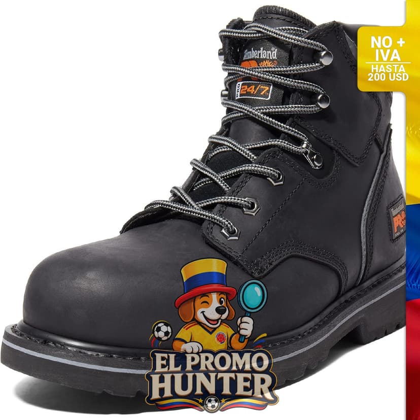 Botas Timberland PRO Pit Boss para hombre con punta de acero.