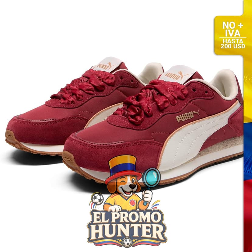 Zapatillas Puma St Miler, diseño deportivo con suela de goma y parte superior de malla.