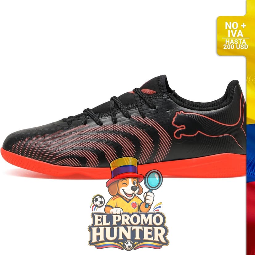 Zapatos de fútbol Puma Future 9 Play para entrenamiento en interiores.