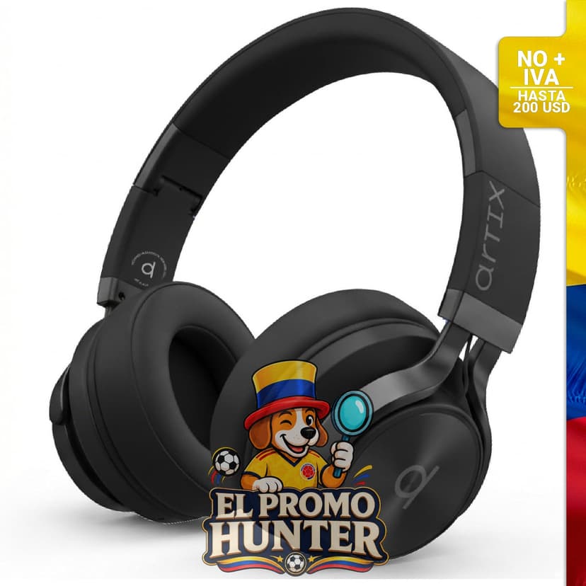 Auriculares inalámbricos ARTIX CL750 para niños, con micrófono y conectividad Bluetooth 6.0. Plegables y ligeros.