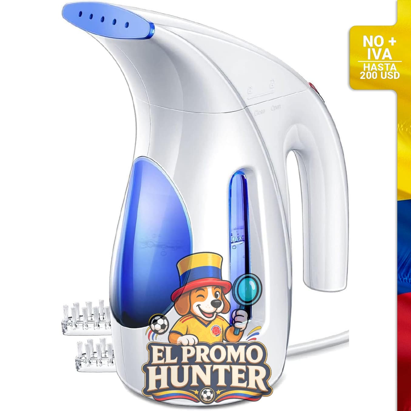 Vaporizador de ropa HiLIFE, portátil, capacidad de 240 ml, potencia de 700 W, compatible solo con 120 V.