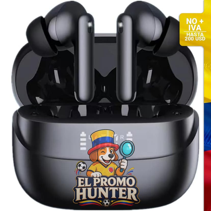 Auriculares inalámbricos A8 PRO Bluetooth, IPX7 impermeables, 36 horas de reproducción, compatibles con Android.