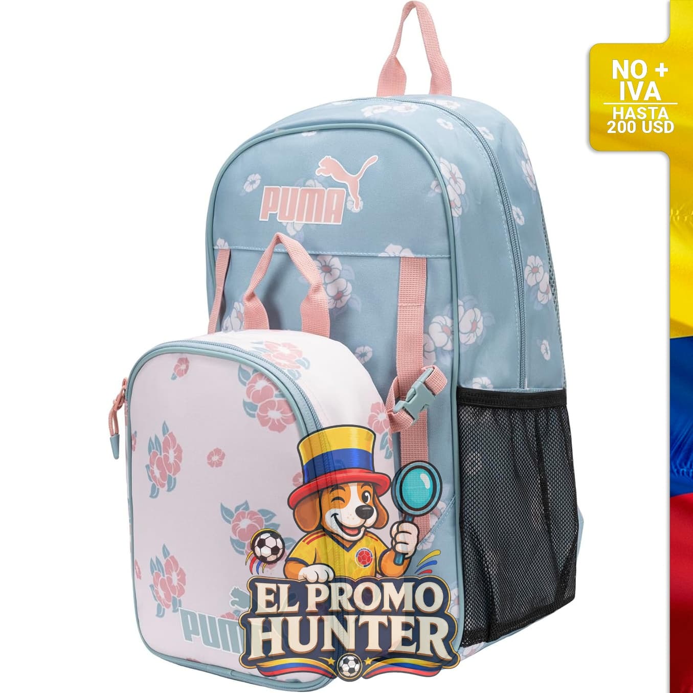 Kit de almuerzo y mochila Colony de PUMA.