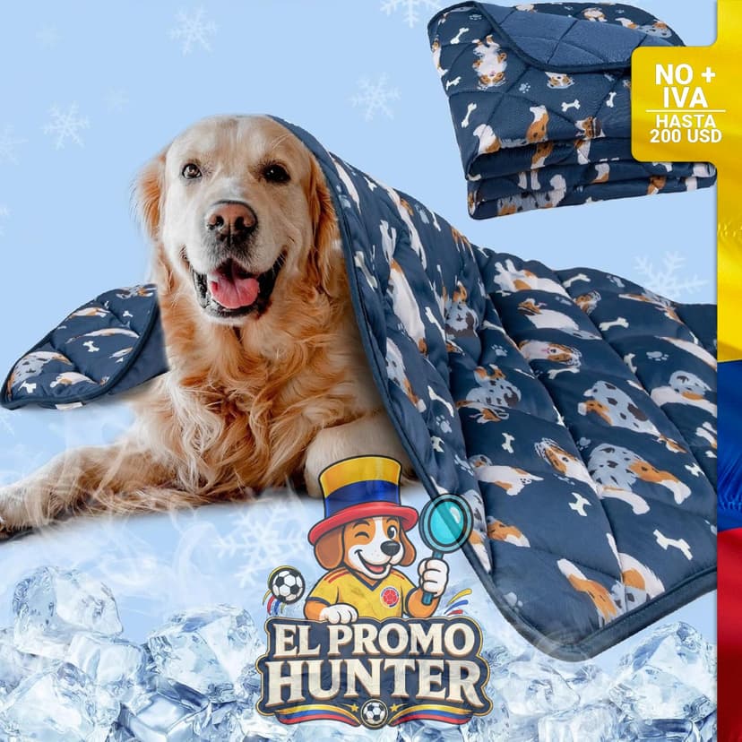 Tapete refrescante para perros de 101,6 x 152,4 cm, funda de cama lavable a máquina.