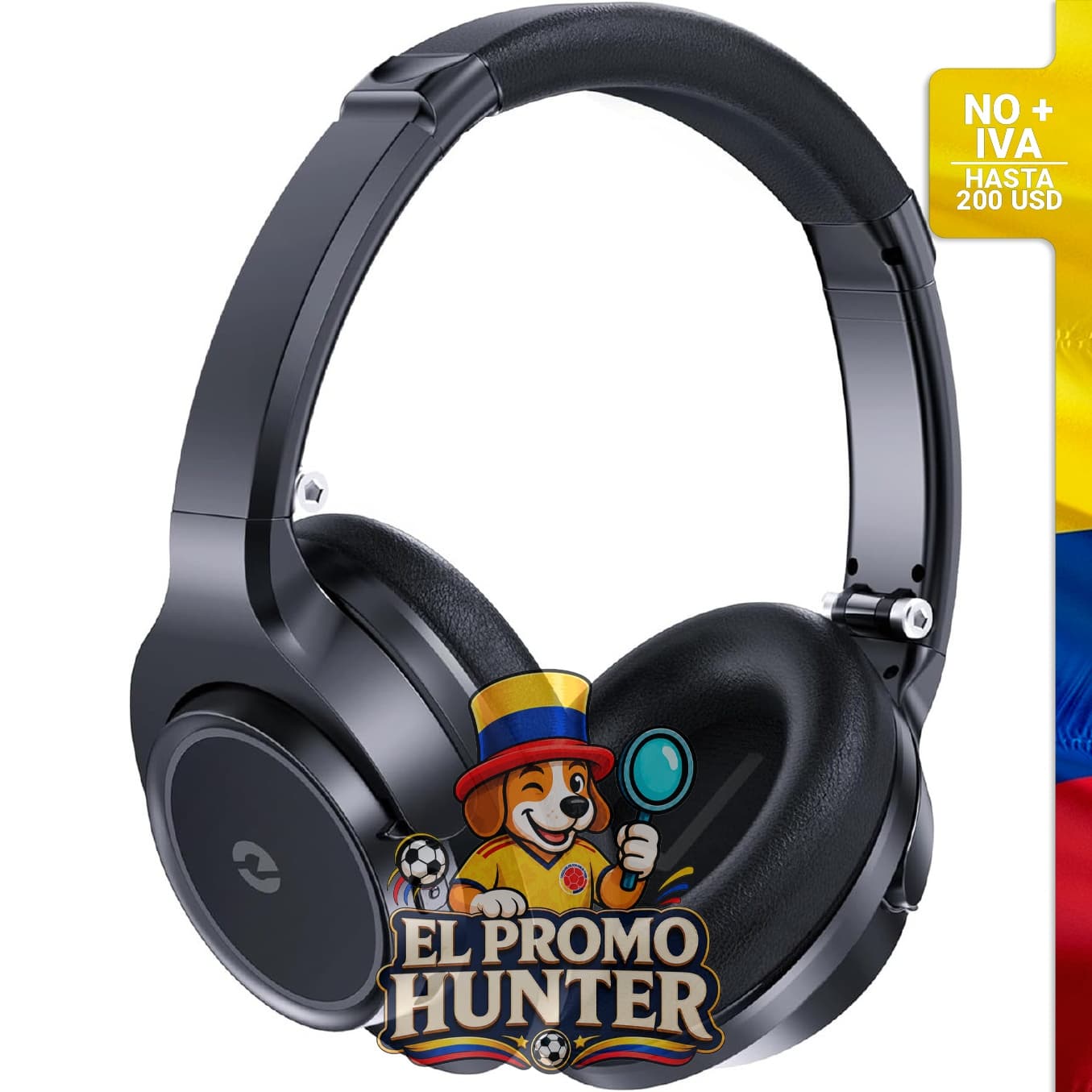 Auriculares inalámbricos Rebocico con Bluetooth 5.1, 70 horas de reproducción y modos 3EQ.