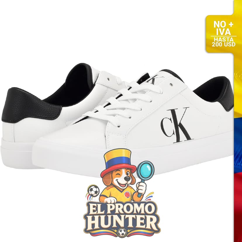 Zapatillas Calvin Klein Rex para hombre, diseño moderno y material sintético.