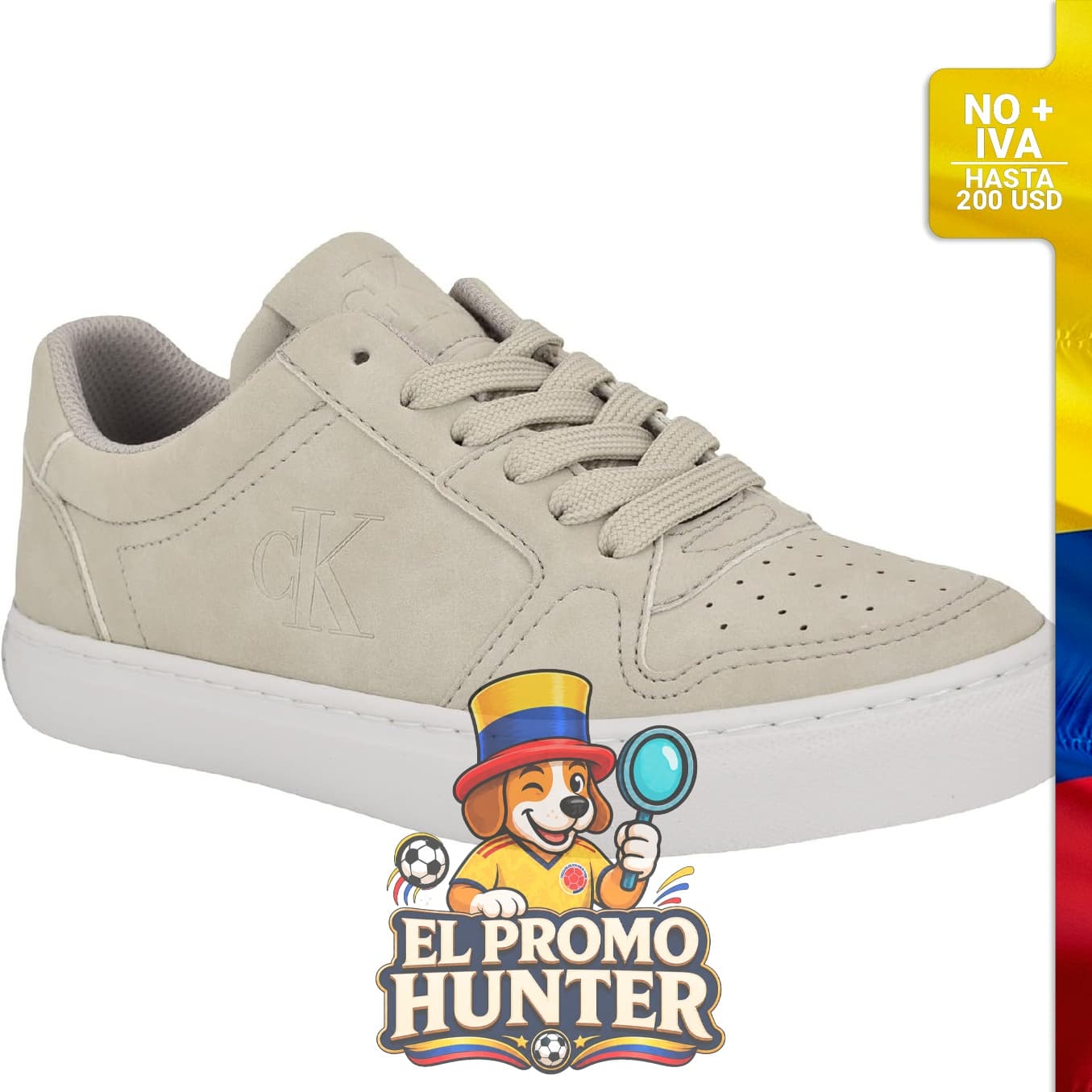 Zapatillas Calvin Klein Corha para hombre, diseño moderno y material sintético.