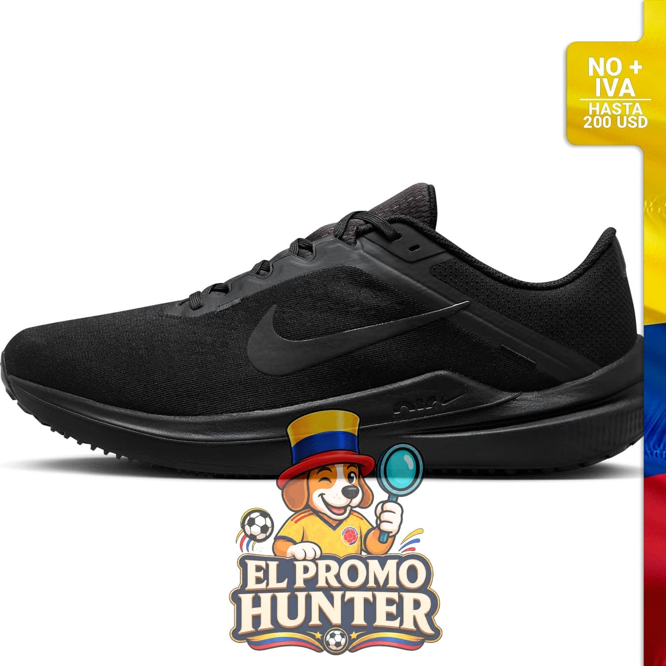Tenis Nike DV4022 para hombre, diseño deportivo con suela de goma y parte superior de malla.