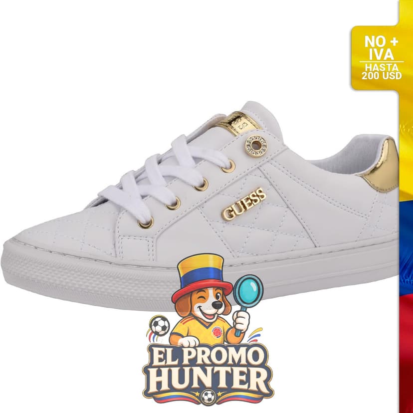 Zapatillas Loven para mujer de Guess, diseño moderno y materiales sintéticos.