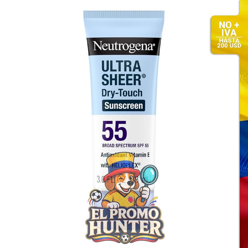 Loción de protector solar Neutrogena Ultra, 315 ml.