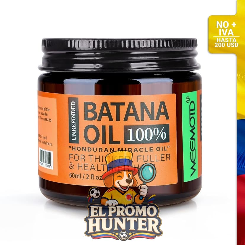 Aceite de Batana crudo para el crecimiento del cabello, 100% orgánico, de 100 ml.