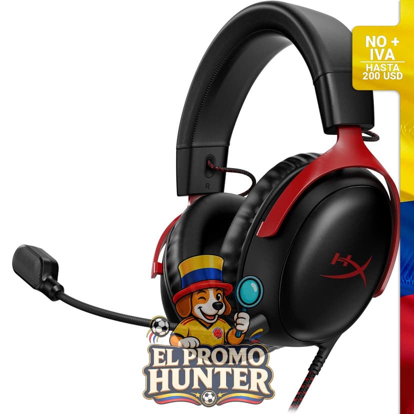 HyperX Cloud III – Auriculares con cable para juegos, compatibles con PC, PS5 y Xbox Series X|S, controladores de 53 mm.