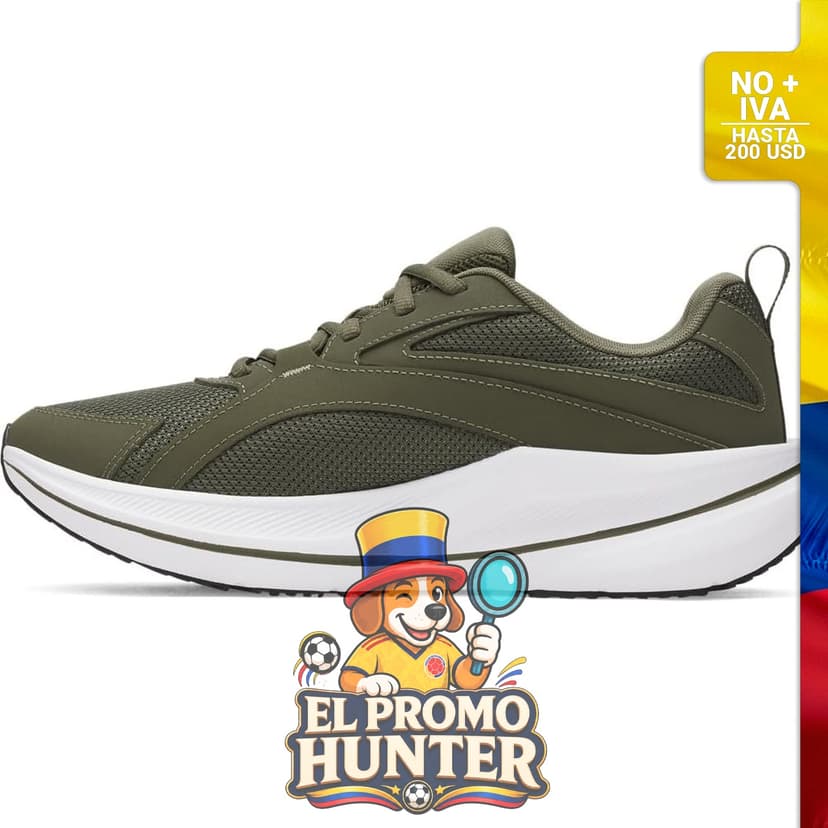 Zapatos para hombre Under Armour Charged Assert 11, con tecnología de amortiguación.
