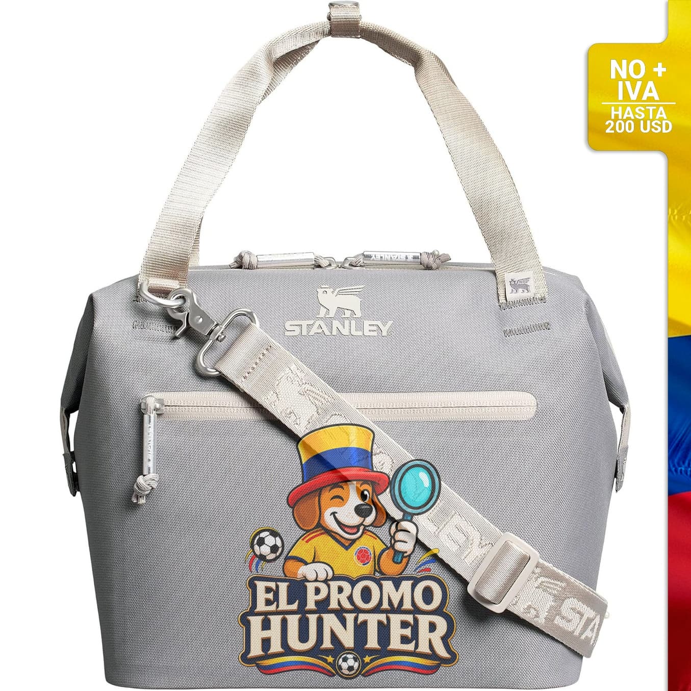 Bolsa térmica suave Stanley All Day Julienne, aislada y con cremallera, sin BPA.