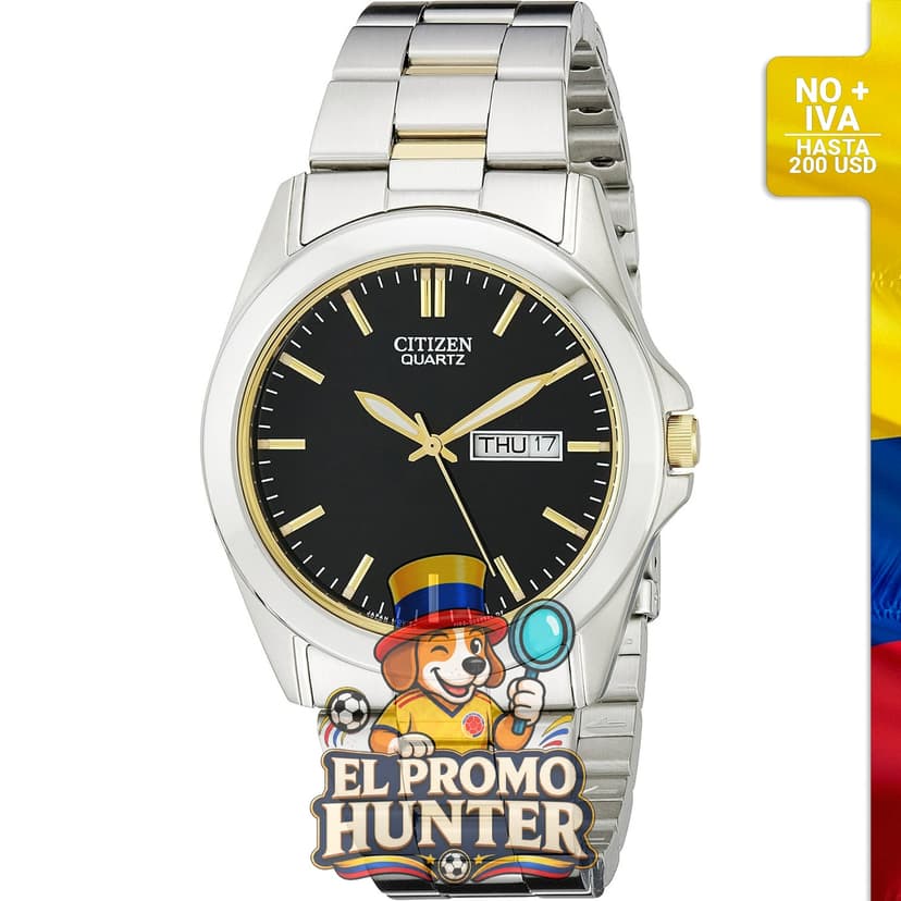 Reloj de cuarzo clásico para hombre Citizen.