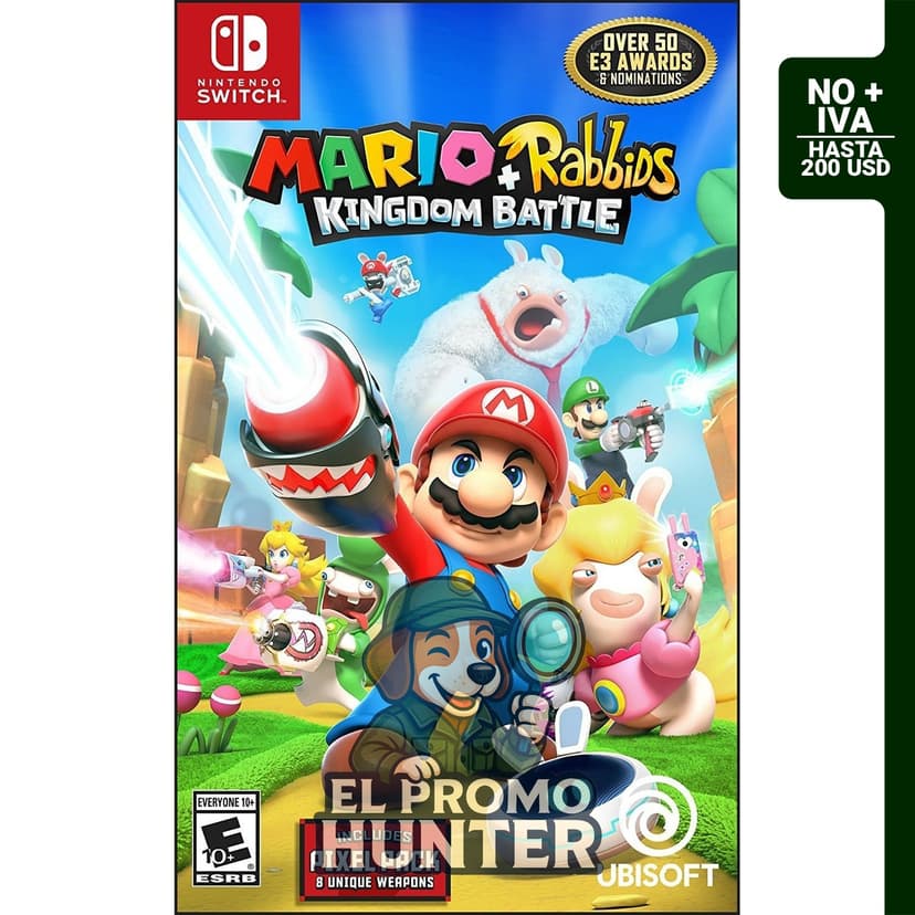 Videojuego Mario + Rabbids para Nintendo Switch.