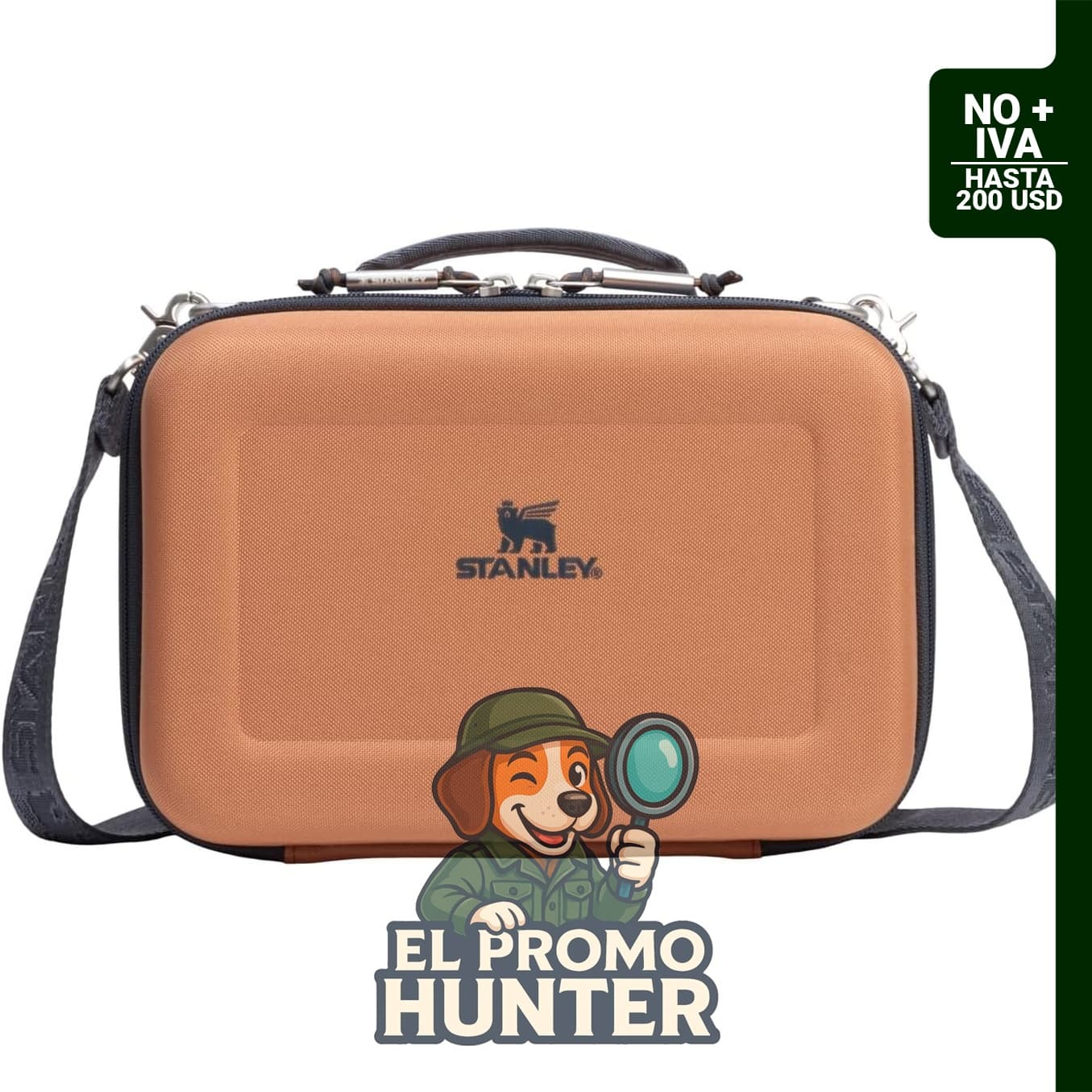 Lonchera STANLEY de 4 qt (3.8 L) con diseño tostado.