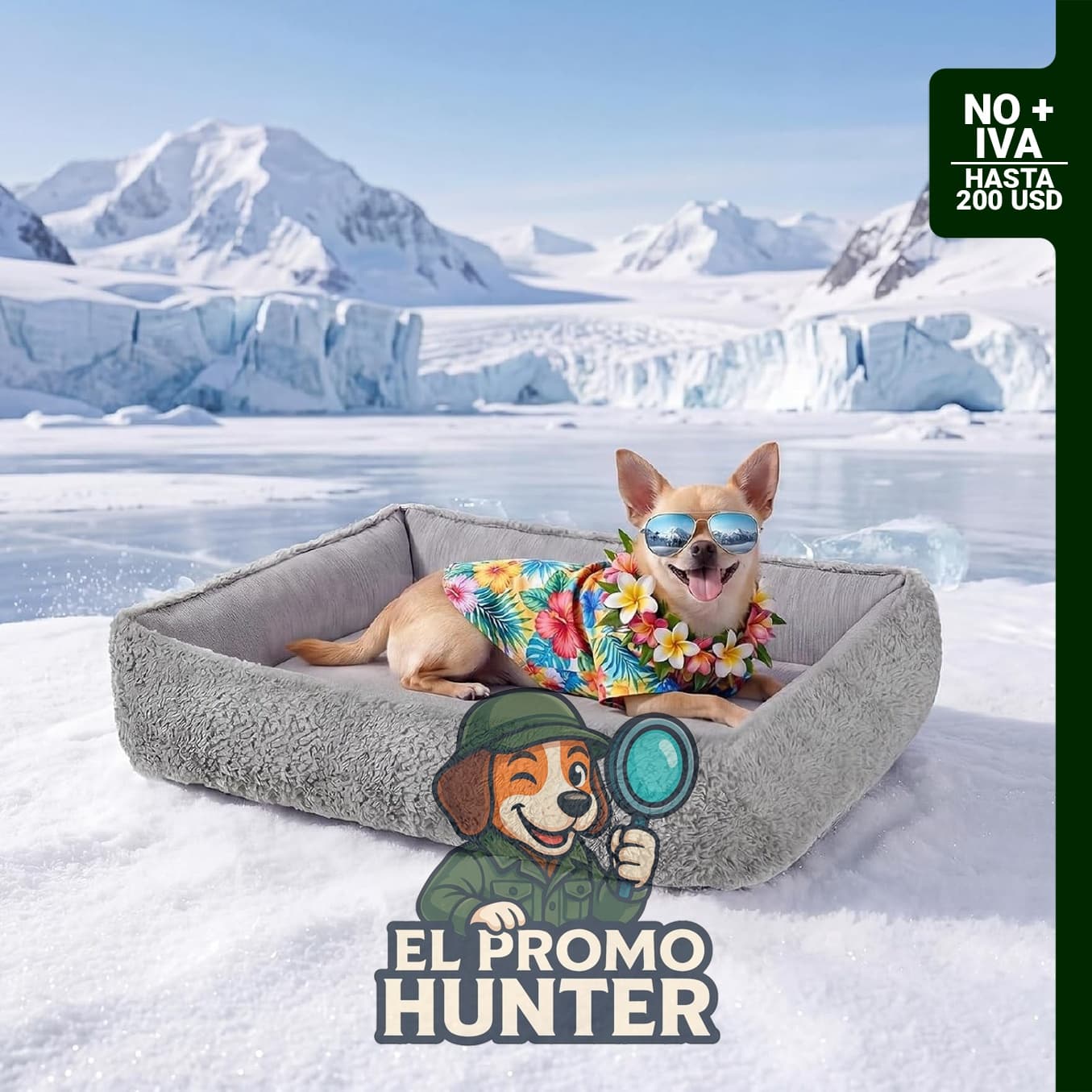 Cama refrescante reversible para perros pequeños y medianos, con capa de enfriamiento de seda de hielo y forro polar Sherpa.